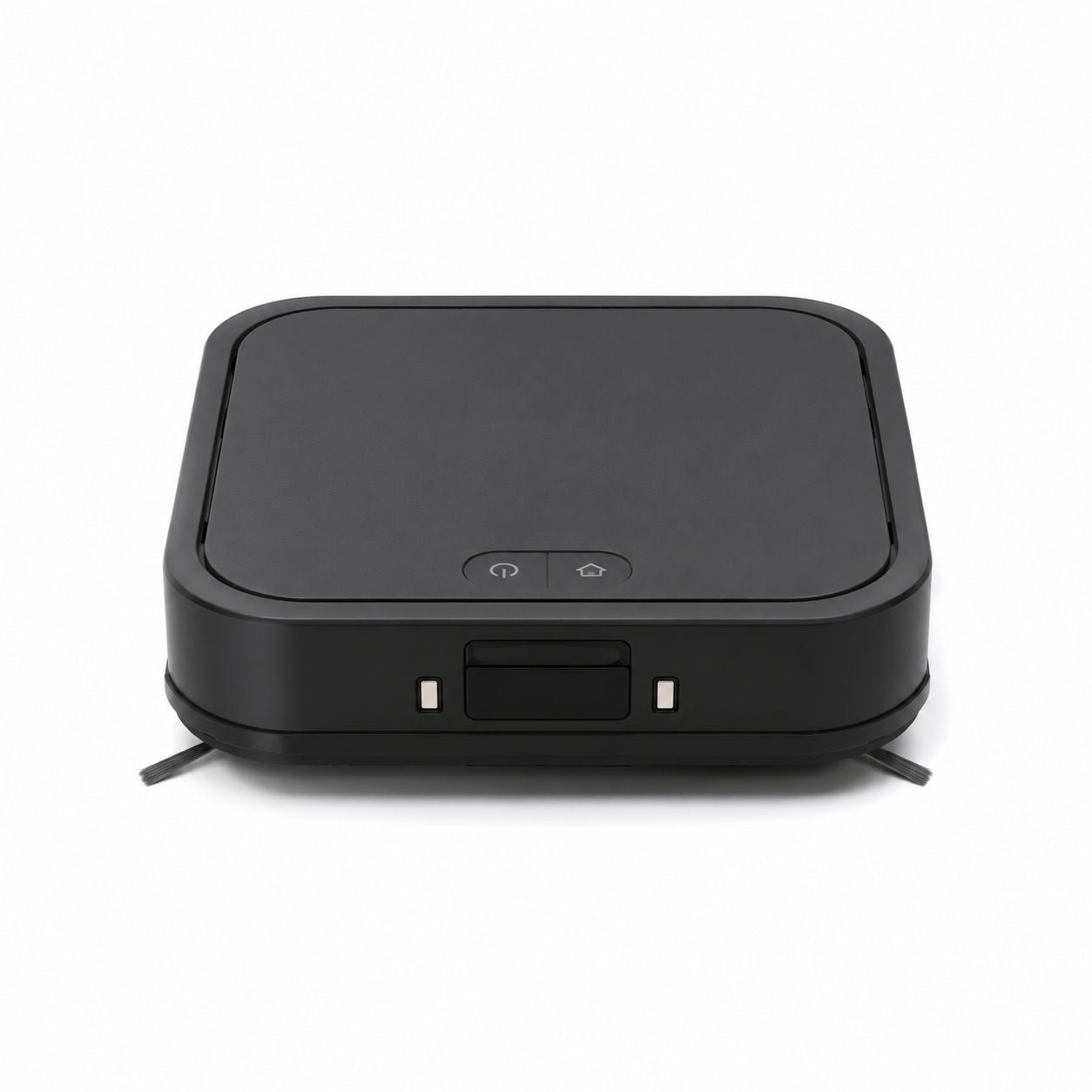 Carpet Robot Vacuum Cleaner – 13.8 x 13.8 in, Black, Slim Design