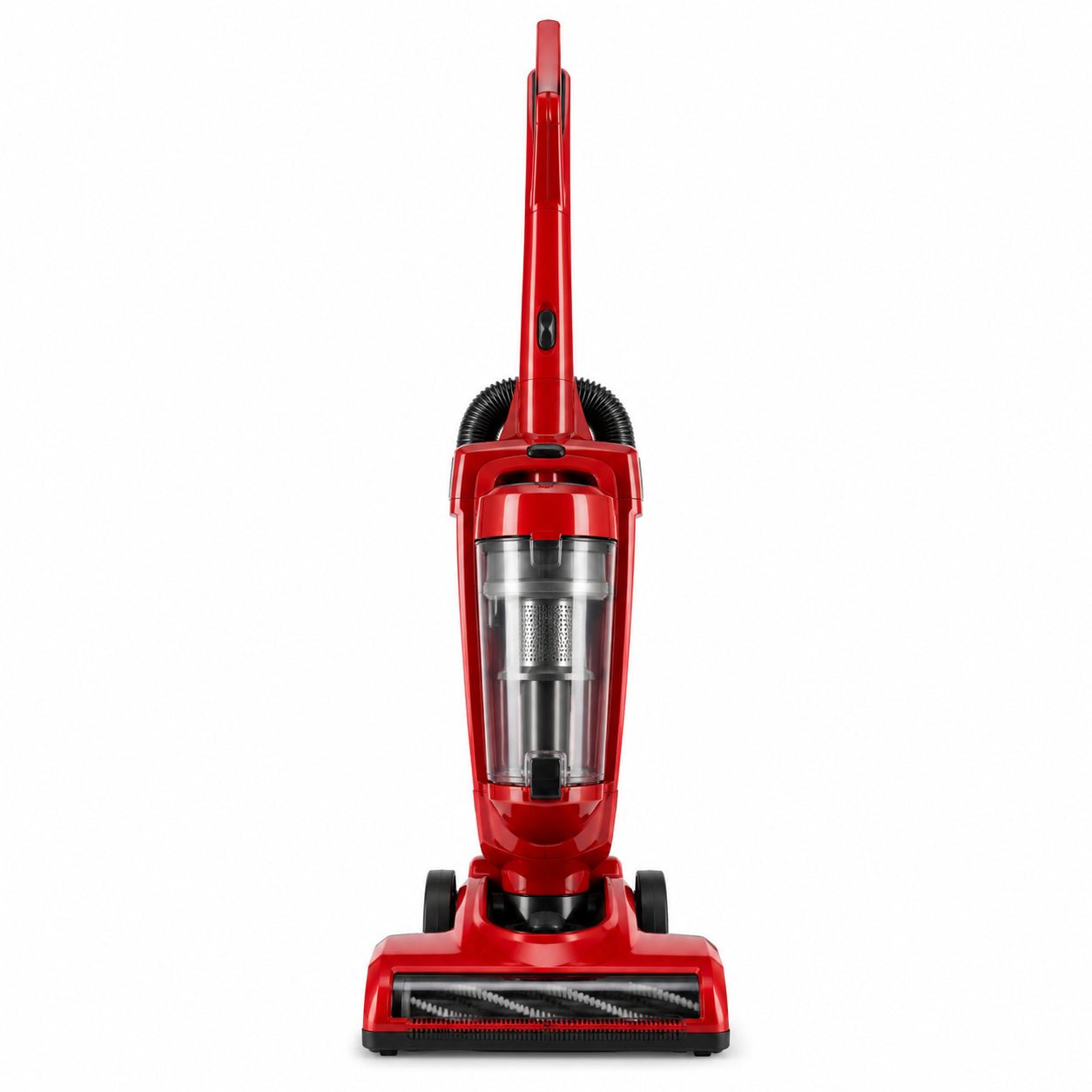 Plastic Bagless Upright Vacuum – 2.5L Capacity, Lightweight Design, Red